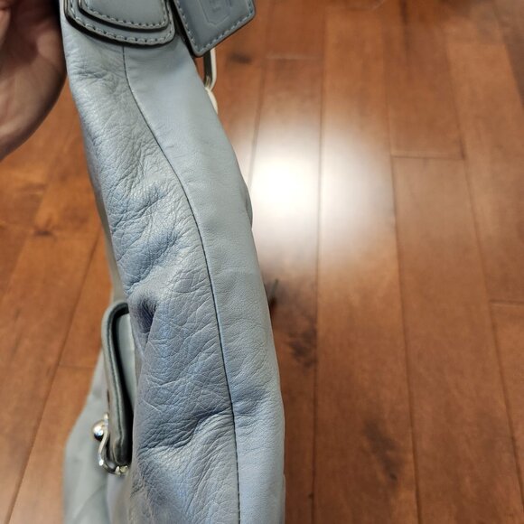 Coach Kristin gray leather hobo bag - Picture 6 of 15